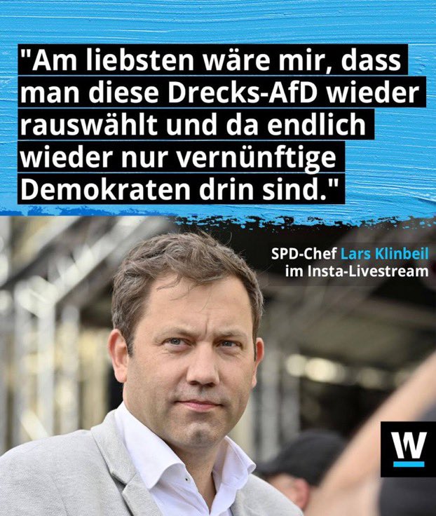 TimKoffiziell's tweet photo. Am liebsten wäre es mir, dass man diese Drecks-SPD, diese Drecks-Bündnis90/Die Grünen, diese Drecks-CDU/CSU, diese Drecks-FDP, diese Drecks-Linke wieder rauswählt und da endlich wieder deutsche Interessen vertreten werden! https://t.co/XPygi2ps98