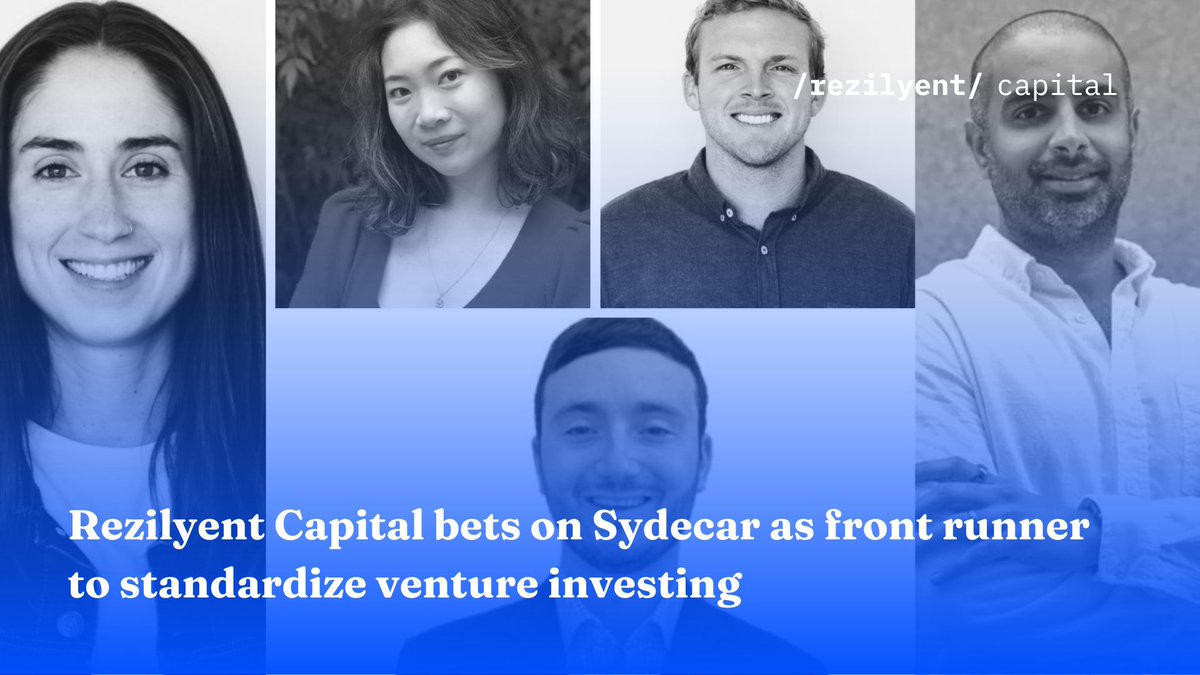 JeanineSuah's tweet photo. Honored af to announce @sydecario as  @rezilyentcap 2nd investment. I have too soft a spot in my heart for this team 🥹🚀 Thank you for trusting us https://t.co/0a2StW7uiN
