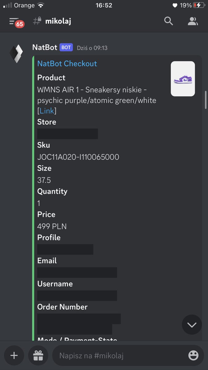 1 pair in stock no problem with
<a href="/NATAIOBOT/">NATBOT</a> 
<a href="/ShinyProxies/">Shiny Proxies</a>