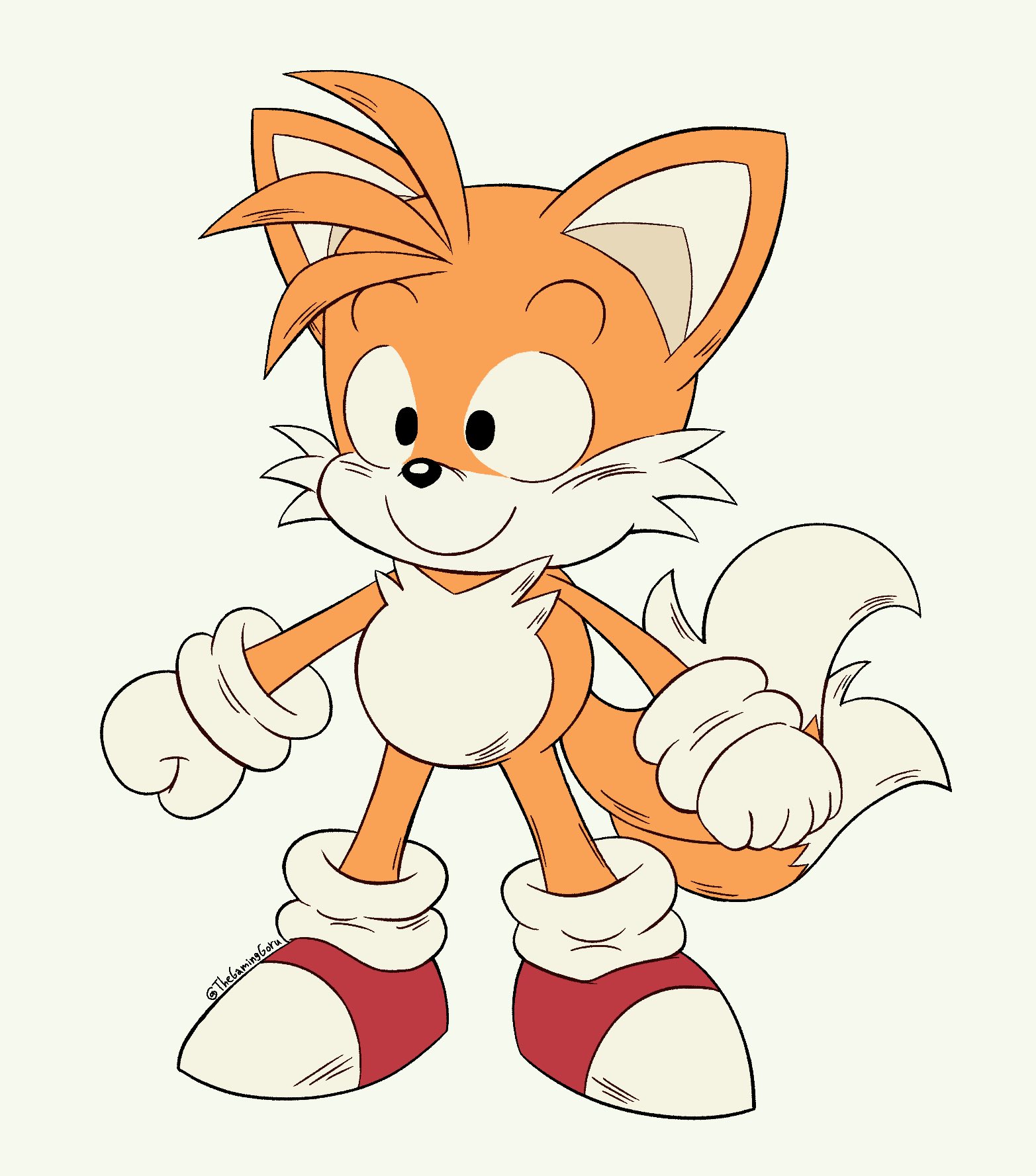 Classic tails  Cute drawings, Sonic fan art, Sonic the hedgehog