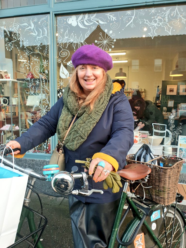 donna_cooney1's tweet photo. Take the stress of queues #shoplocal #shopbike @BrookwoodPotter @BikesLittle nice snacks in Brams Cafe for a rest. Veg and dried foods packaging free in @freshdublin and big shop in @nolansclontarf for anything you can think of. #Christmas https://t.co/DZEe1byBAC