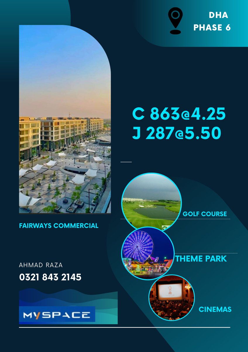 myspaceproperty's tweet photo. #DhaLahore #Phase6 #LahoreDHA https://t.co/vfGb7pfX6E