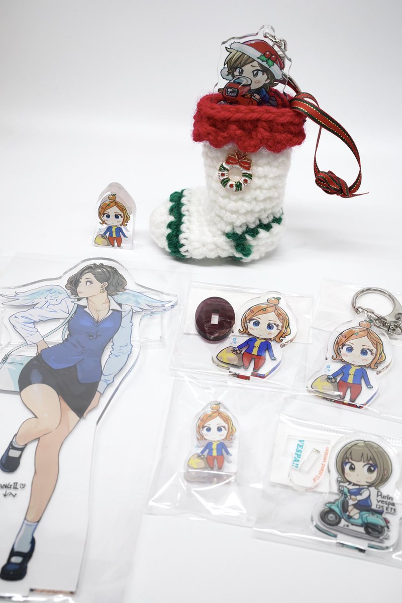 厚さ6ミリまでのアクリルグッズカット&印刷、その他変わった小物グッズ等はいつもリップルレーザーさん(@RippleLaser )にお世話になっております。こちらもグッズ制作ご興味ある方はご相談してみてください。 