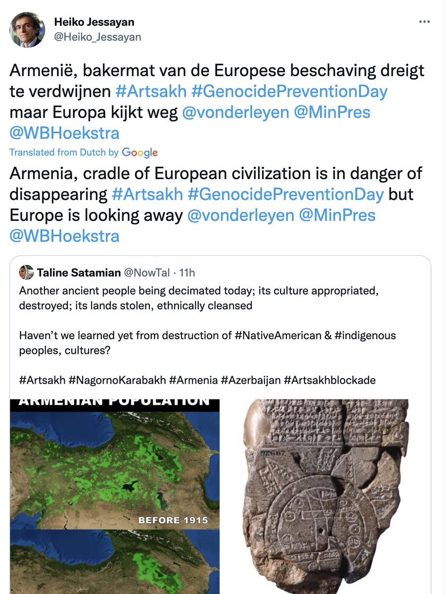 LaNelle64989432's tweet photo. Dear @compactmag, 
#GenocidalAzerbaijan's+#GenocidalTurkey's #KillDenyRepeat &amp; #DestroyDeleteRewrite campaigns of ethnic cleansing of Armenians have NOT ended yet.
Help #StopTheSystematicKillingsOfArmenians
#PreventGenocide #RecognizeArtsakh 
#StopAzeriAggression #AzeriWarCrimes https://t.co/srKMMmQcdZ