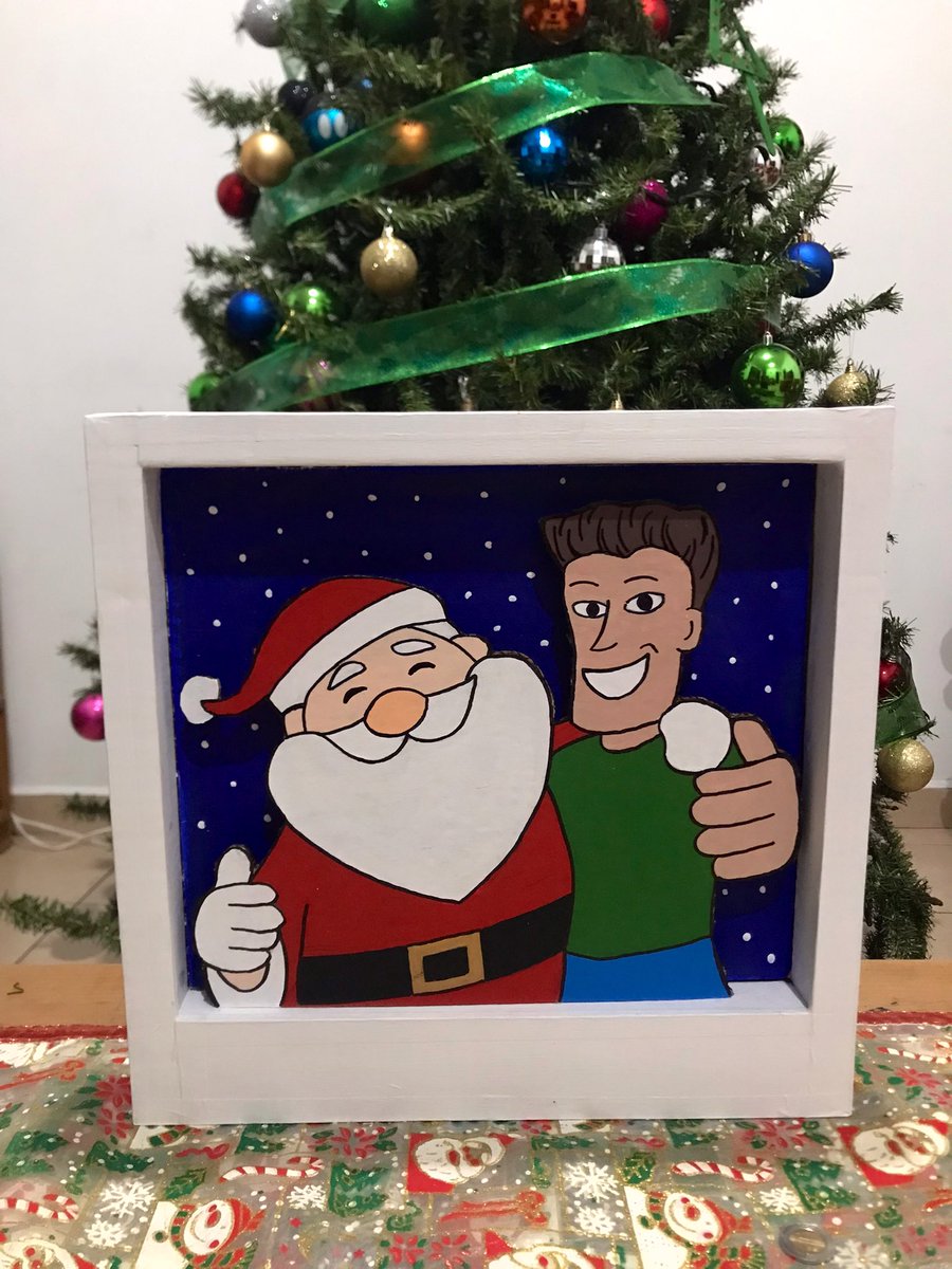 Reciban un gran abrazo amigos <a href="/YODEBUENAS/">Miguel Barrientos Mx</a> y Santa🎅… que bueno que les gusto nuestro pequeño detalle… que tengan una excelente Navidad 🎄 y feliz #ViernesdeChavorrucosconMiguel 😎