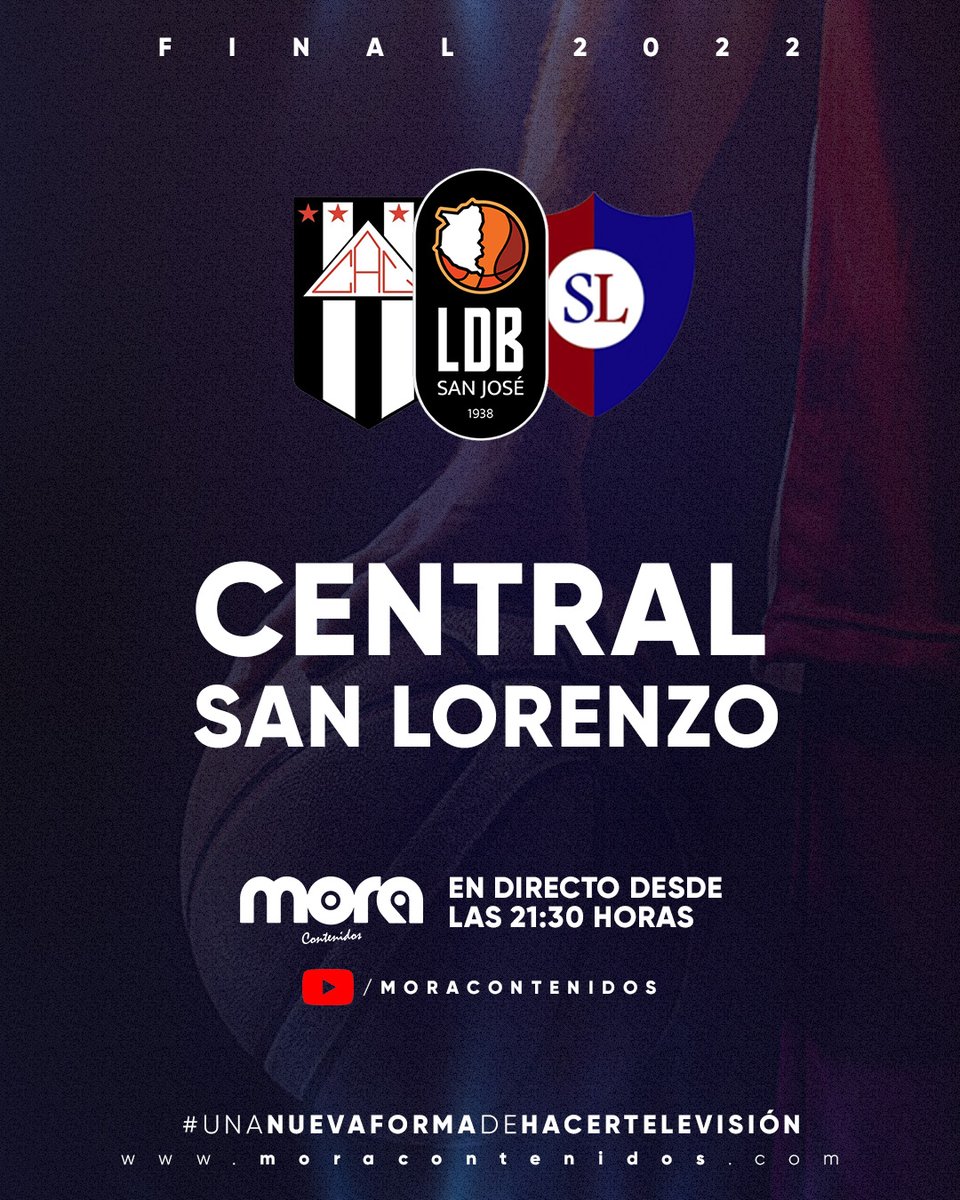 Esta noche estamos en vivo con la segunda final de la Liga Departamental de Basquetbol, desde las 21:30 hs en Directo en nuestro canal de YouTube
