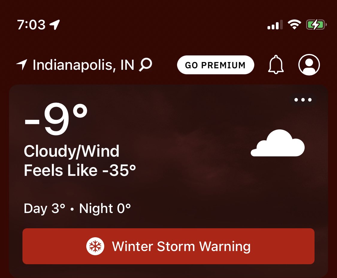 katyasinyen's tweet photo. Bit chilly here today. #indy https://t.co/umzFb1tmQc