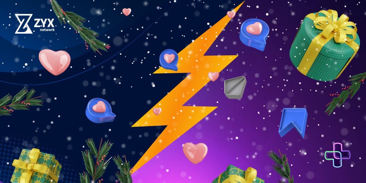 zyx__network's tweet photo. In anticipation of the #holidays, the #ZYXnetwork team is launching a new #contest 🥳
Rules:
❄️Subscribe to (@ZYXVERSE_web3)
💥RT this post and like it
✨Wait for the contest to end 

The prize pool will be 10,000ZYX$ shared by three lucky winners! ☃️☃️☃️ https://t.co/JrmzNxss3k