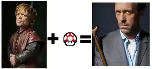 PHalvick's tweet photo. Câest pas fauxâŠ
#repost : @unknown
#geek #geekmeme #joke #blague #humourgeek #mario #drhouse #GOT https://t.co/KLPKu8vysk