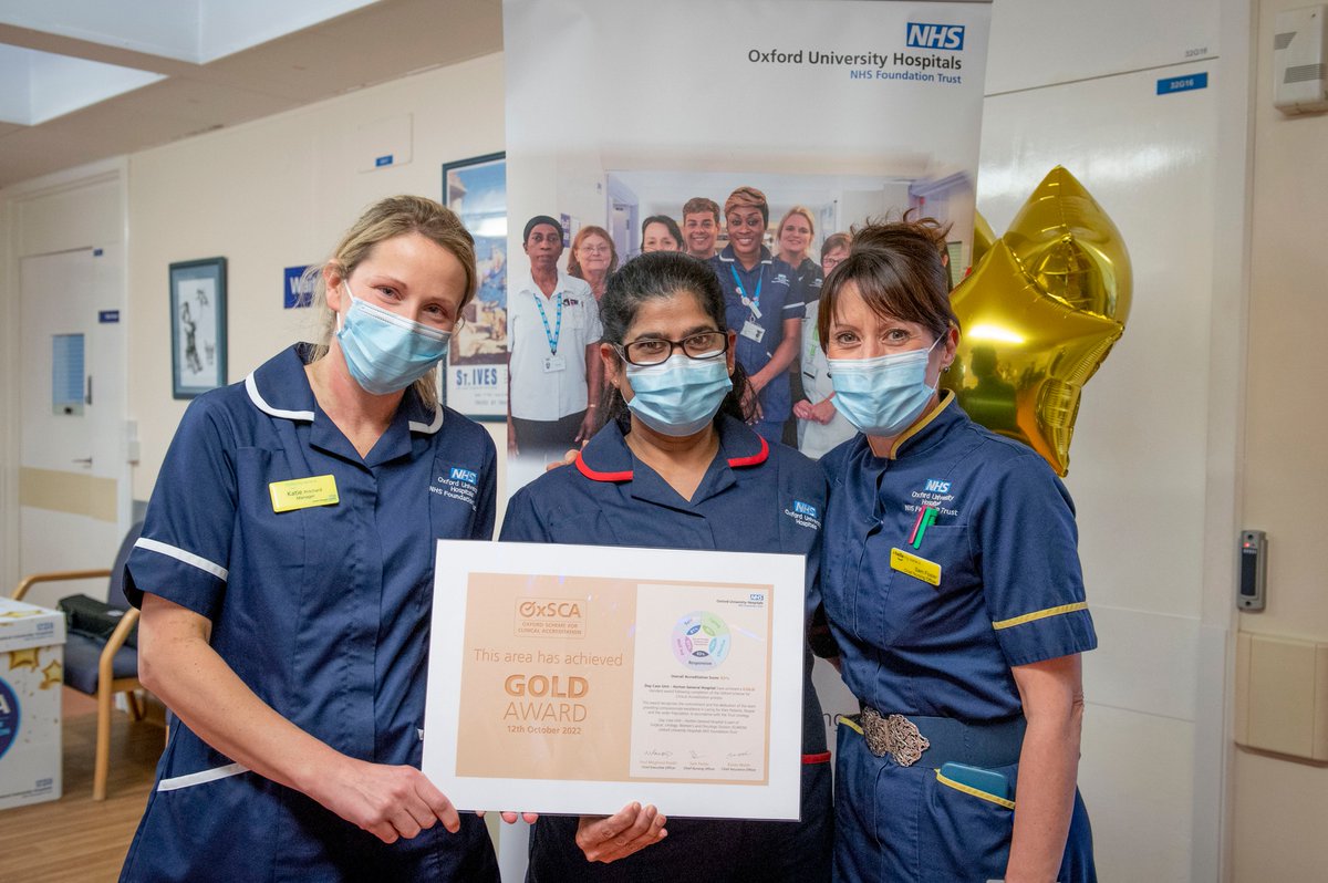 OUH on Twitter "Congratulations to the Day Case Unit at the Horton