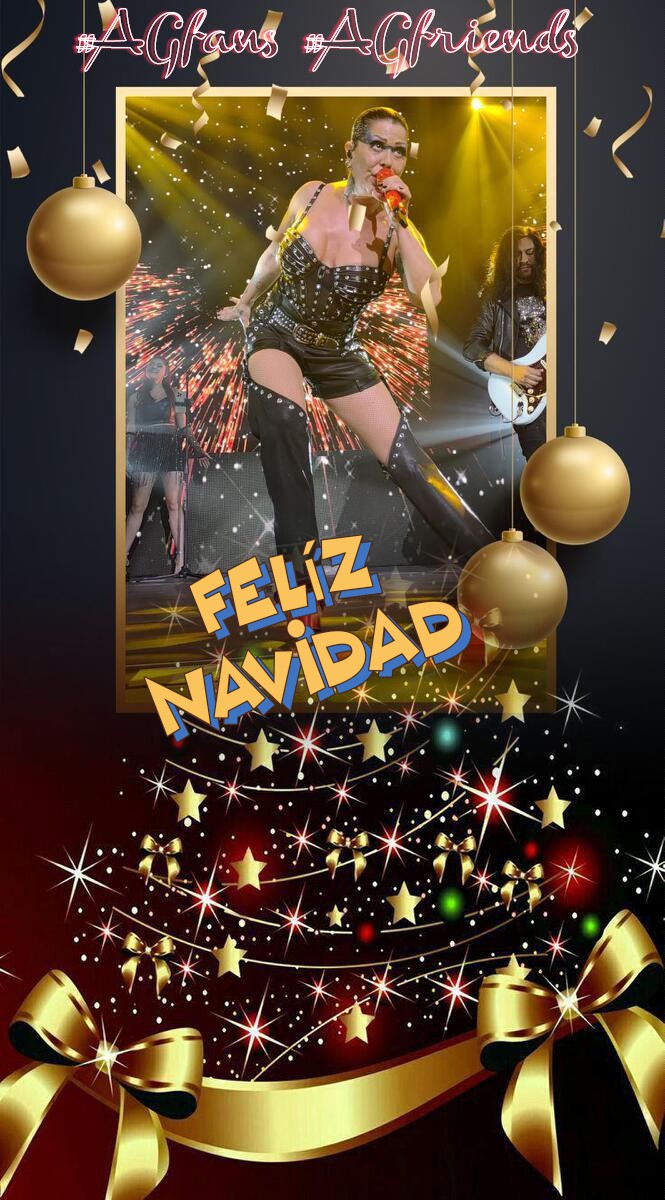DIJITAL_67's tweet photo. It's time to celebrate. Health,love, being alive. @Al3jandraGuzman ❤️💋👑⭐🎶🎸🎤#UnidosPorAlejandraGuzmán #AGfans #AGfriends #FelizNavidad 🎊🎀🎁💝🎉 #MerryChristmas https://t.co/yCYIY5dc3Z