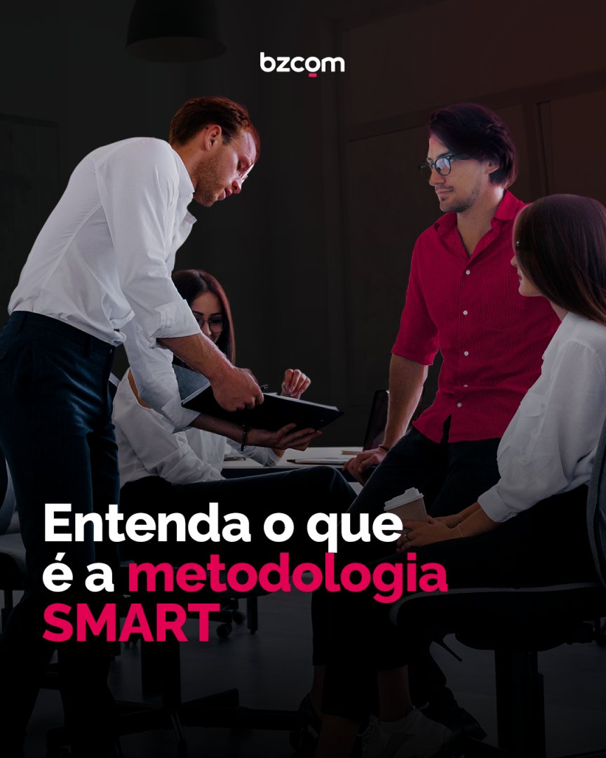 bzcom_mkt's tweet photo. A metodologia SMART foi criada para quem busca por formas inteligentes de definir as metas da sua empresa, evitando objetivos inalcançáveis e mantendo sua equipe motivada. 

De maneira resumida, esse método é focado em 5 pilares: Specific (Específico), Measurable (Mensurável), https://t.co/Zf1EgmZ1kU