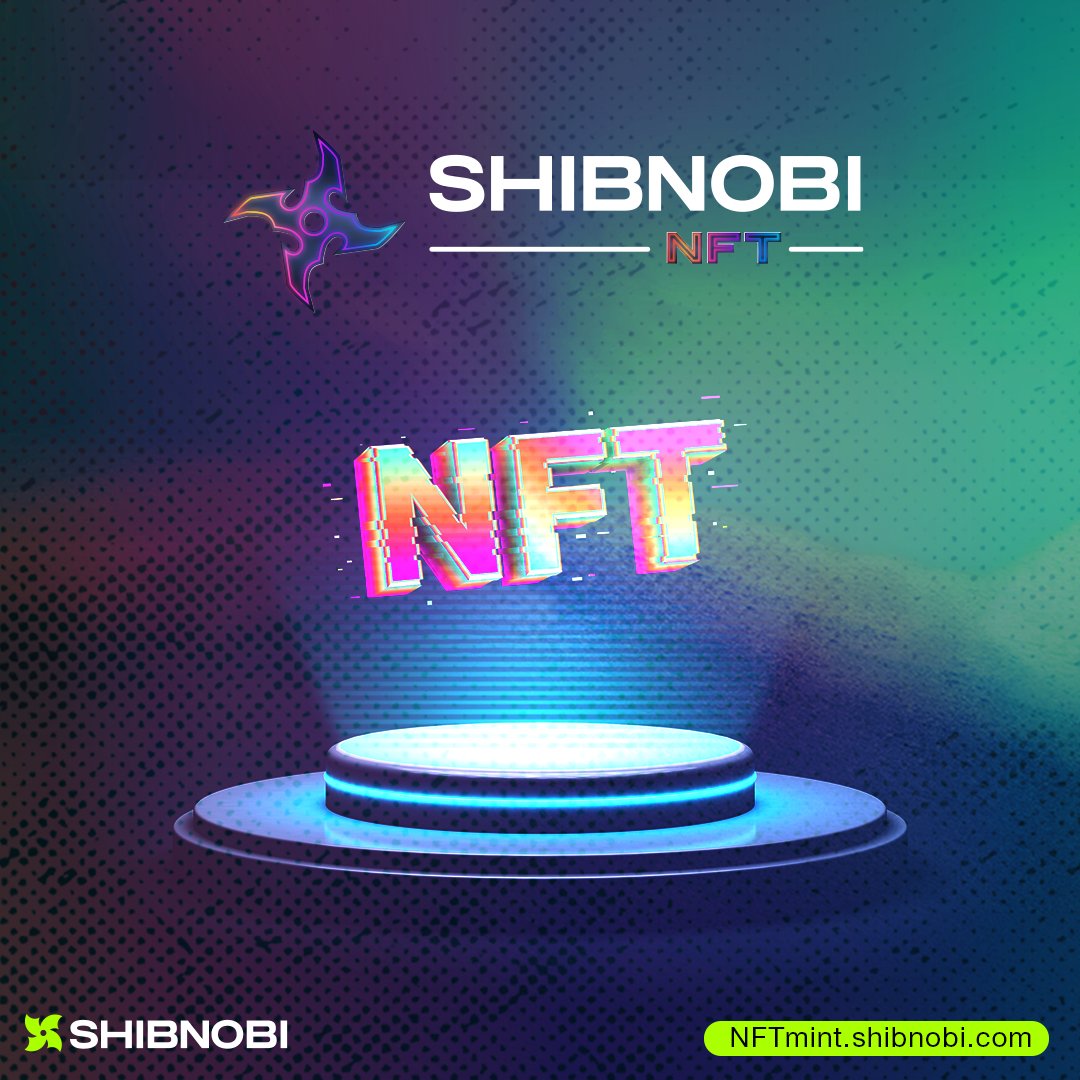 Get ready to take on the competition with the Shibnobi NFT line. These digital warriors boast unique combinations of skins and weapons. ✨

Take advantage of the #BOGO offer and mint your NFT now: NFTmint.shibnobi.com
#Shibnobi