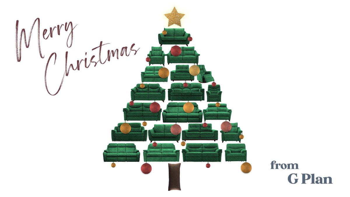 With only a few days to the big day, we'd like to wish you a very Merry Christmas from us all at G Plan. 

Now it’s the time to put your feet up with a mince pie in hand and enjoy the festive celebrations 🎄. 

#gplan #gplansofas #christmas #christmascelebrations #christmas2022