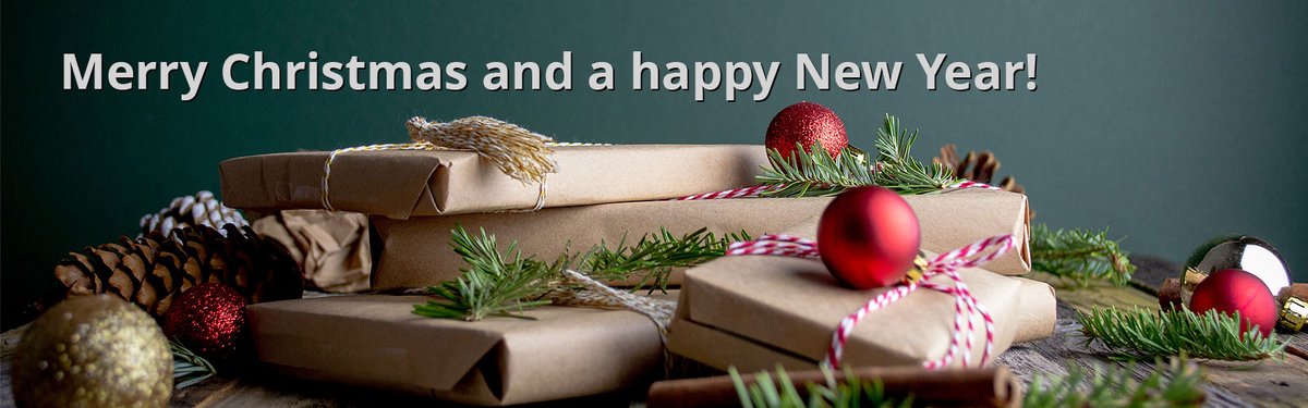 Merry Christmas &amp; a happy New Year!