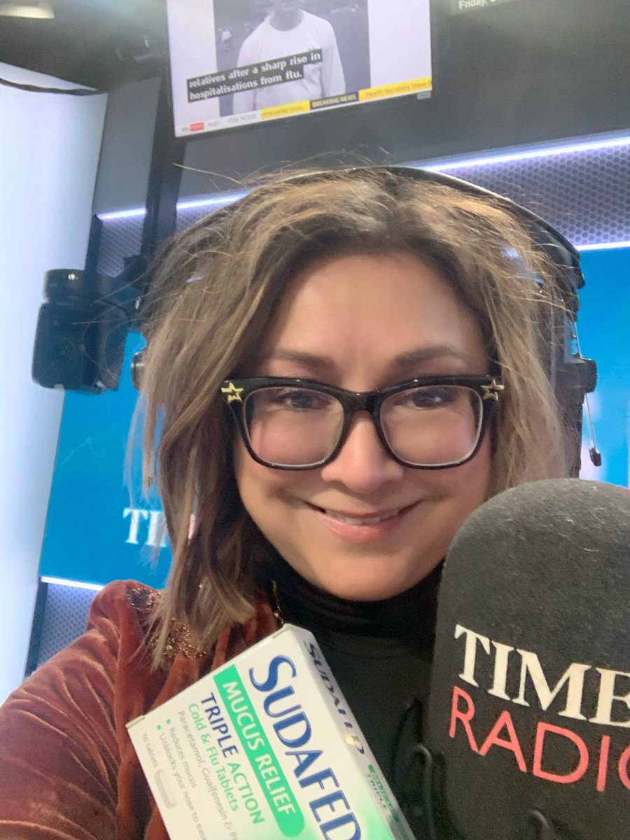ayeshahazarika's tweet photo. Join me on @TimesRadio Drive 4-7pm fuelled by Sudafed. YUM! Excuse any spluttering! Lots of news, views &amp; a mega political panel. https://t.co/kcUY9rB5xe
