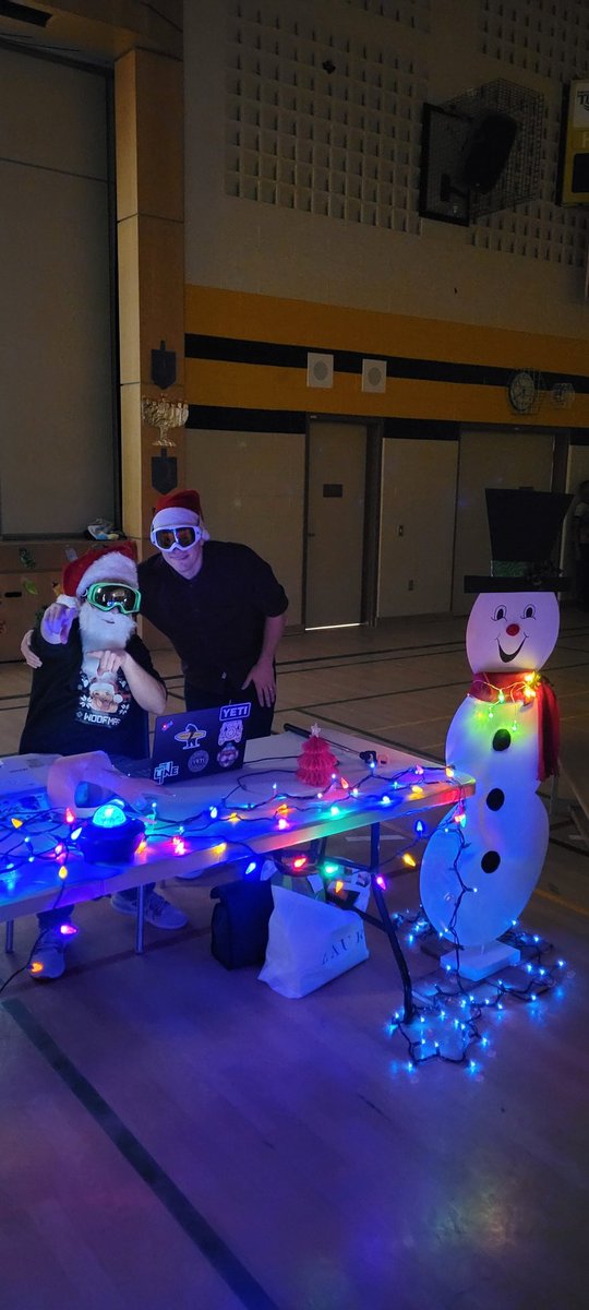 From dance battles🕺, to the chacha slide and a rockin' photo booth📸 the WinterFest yesterday was a HUGE success! ❄️ the return of DJ Midge <a href="/MrMidgley/">Matt Midgley</a> &amp; DJ Aggs spinning the tunes! Thanks to everyone who made it awesome! Have a safe and relaxing break!!! See you in January