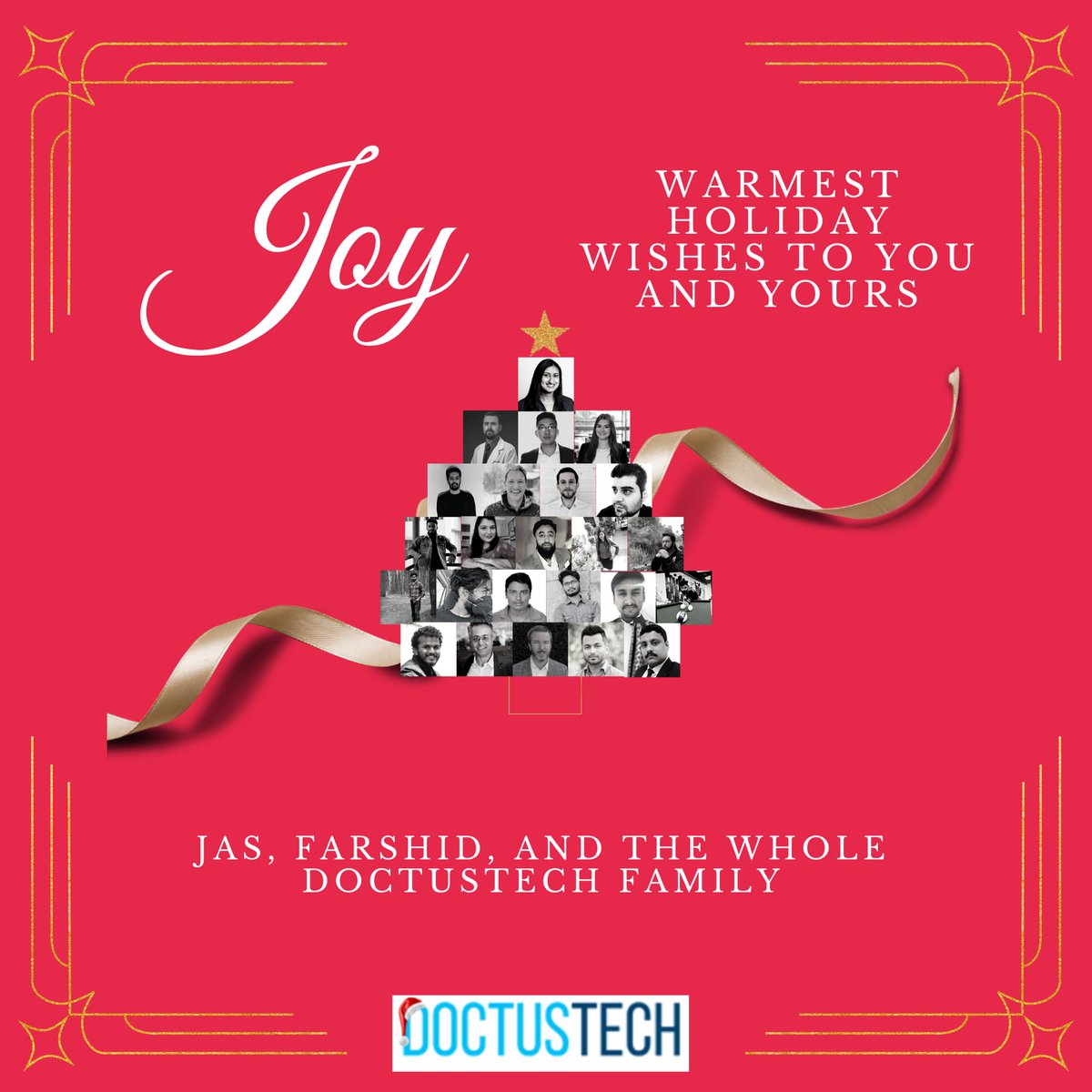 DoctusTech's tweet photo. As we wrap another incredible year, we want to pause and say thank you:
To our clients in VBC who have placed their trust in this team.
To our champions - the doctors, administrators, and coders.

Warmest Holiday Wishes to you and yours
Jas, Farshid and the entire DT Family https://t.co/r3EGZn17fF