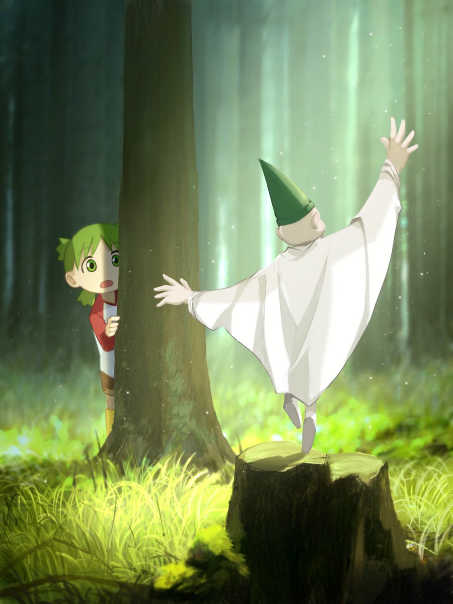labuyoi's tweet photo. Yotsuba &amp; Whimsical Little Creature
#yotsubato #よつばと https://t.co/LtZx8bu4TJ