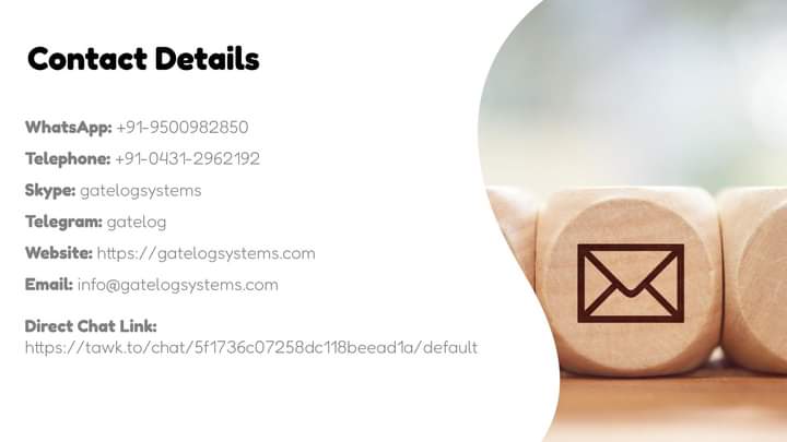 GateLogSystems's tweet image. Training Type: Classroom or Live Online

Contact Details:
Mobile: 9500982850
WhatsApp: wa.me/919500982850
Address: 4/268, Captain Complex, Top Room 1/2, Sakthi Nagar, 
4th Street, Kattur, Trichy – 620019, TamilNadu.
Land Mark: Sakthi Nagar Bus Stop