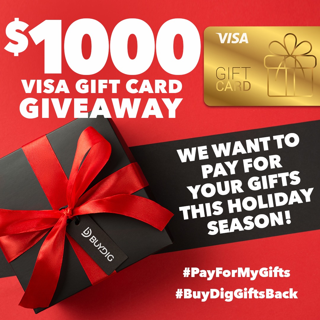 BUYDIG's tweet photo. 💥$1,000 VISA GIFT CARD GIVEAWAY

LAST 48 HOURS TO ENTER!!

To enter:
1. FOLLOW US &amp; RT THIS POST
2. TAG a friend who would love to win! (more tags= more entries)
3. Must include 2 hashtags in comments: #PayForMyGifts &amp; #BuyDigGiftsBack

US participants. Winner selected 1/1/23 https://t.co/0EBaHkQS5T