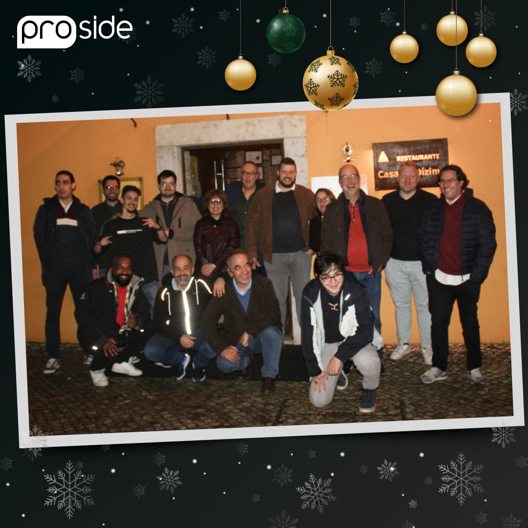 Proside_global's tweet photo. Jantar de Natal da Equipa Proside! 🎄

#Proside #SoluçõesTecnológicas #Tecnologia #Inovação #Serviços #FelizNatal #Natal #JantarDeNatal https://t.co/Pyx3v2ERrG