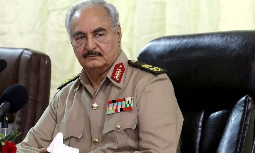 NestorSiurana's tweet photo. 🚨 Informan que JALIFA HAFTAR desafiará mañana a la ONU ya que tiene la intención de proclamar la AUTONOMÍA TOTAL de las regiones de CIRENAICA y FEZZAN del resto de Libia.

🇱🇾 HAFTAR se autoproclamaría gobernador del sureste libio. LIBIA QUEDARÍA DIVIDA EN TRES ESTADOS. https://t.co/J2fJmd7HO7