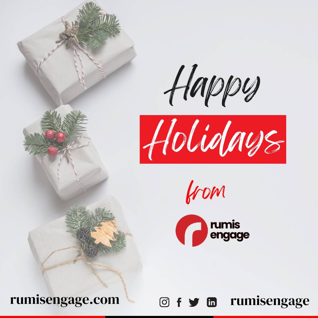 rumisengage's tweet photo. We at Rumis Engage will like to take this privilege to earnestly thank you for your continual support.

Wishing you and your family the healthiest and happiest holiday season 🤍

#seasonsgreetings
#happyholidays
#weloveyou https://t.co/oNFAFvLXS7