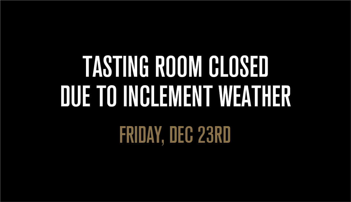 pFriem Beer (@pfriembeer) on Twitter photo Unfortunately, due to the inclement weather, our Tasting Room will be closed today 12/23. Stay safe and warm, everyone! #pfriembeer Unfortunately, due to the inclement weather, our Tasting Room will be closed today 12/23. Stay safe and warm, everyone! #pfriembeer