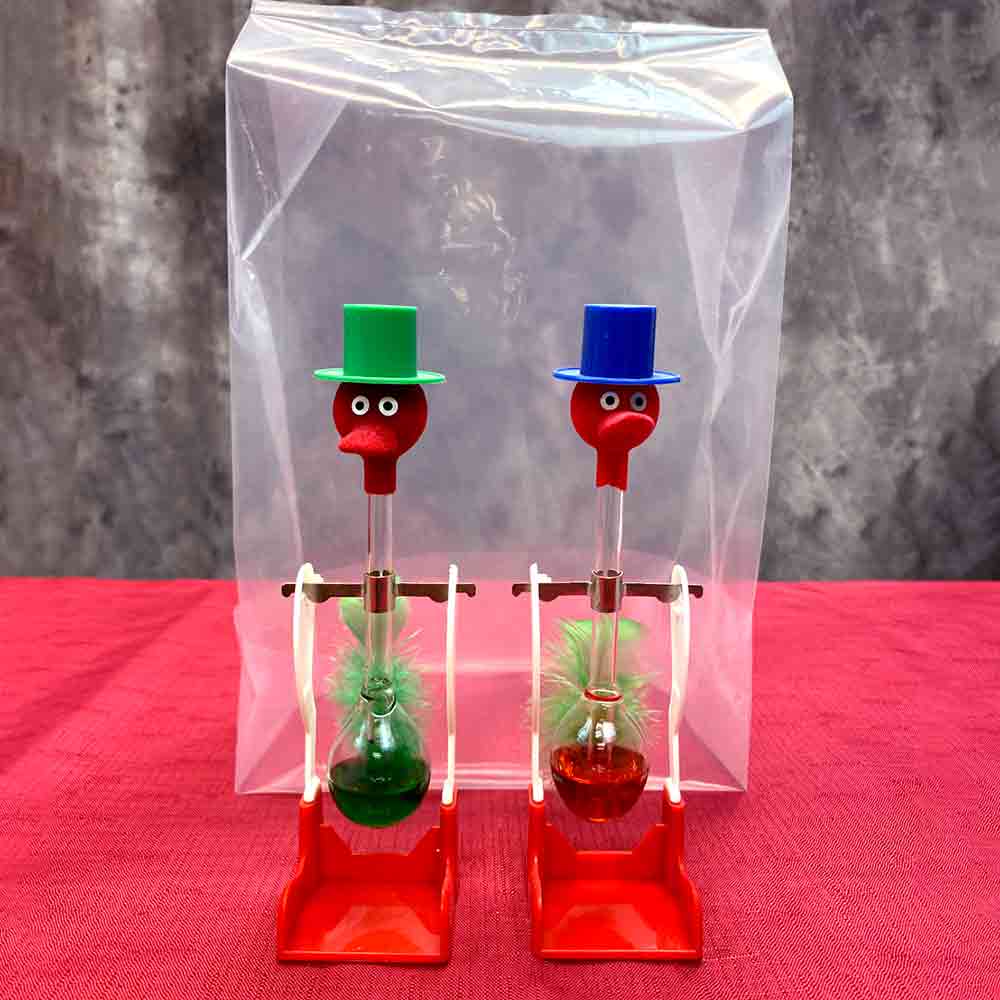 TeacherSource's tweet photo. The classic drinking bird has been a staple of classrooms for ages, but there may be tricks it can do that you haven't seen before! Explore some with this kit.
https://t.co/yp8lzk60LW
#science #DrinkingBird #experiments #physics https://t.co/38esHsRIHN