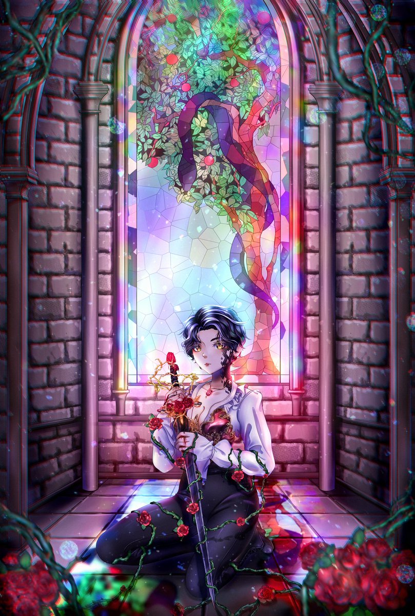 "Eden's garden"
Nuevo dibujo de mi #adomsona Renée para la colección!!
Este dibujo me ha costado sangre, sudor y lágrimas, pero estoy muy contenta con el resultado
#ADOM #adomverso #originalcharacter