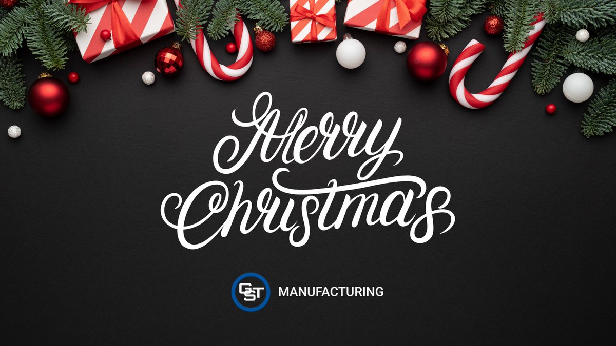 🧑‍🏭🎄Merry Christmas from all of us at GST Manufacturing. Just a reminder, we will be closed on December 26th and re-open on Tuesday. Have a great holiday and stay safe! 

#Christmas #merrychristmas #Holidays #manufacturing #metalfabrication #haltomcity #fortworth #dallas #texas