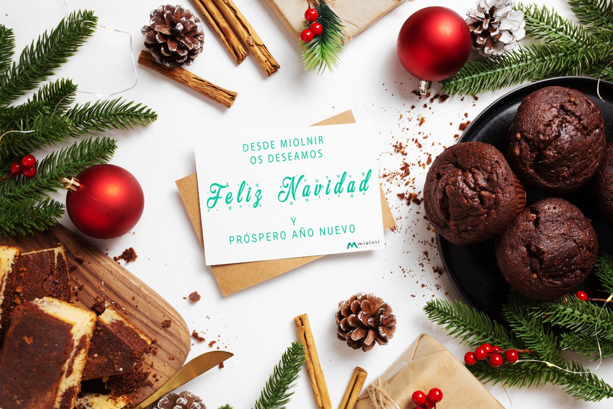 MiolnirST's tweet photo. Desde miolnir os deseamos Feliz Navidad y próspero año nuevo https://t.co/Y7Ha3wjNHo