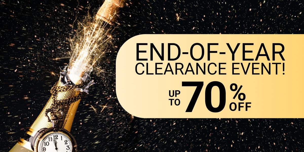 LSCollection's tweet image. We're slashing prices through the end of the year! Shop our End-Of-Year #Clearance Event at up to 70% off. 
shorturl.at/clrL2