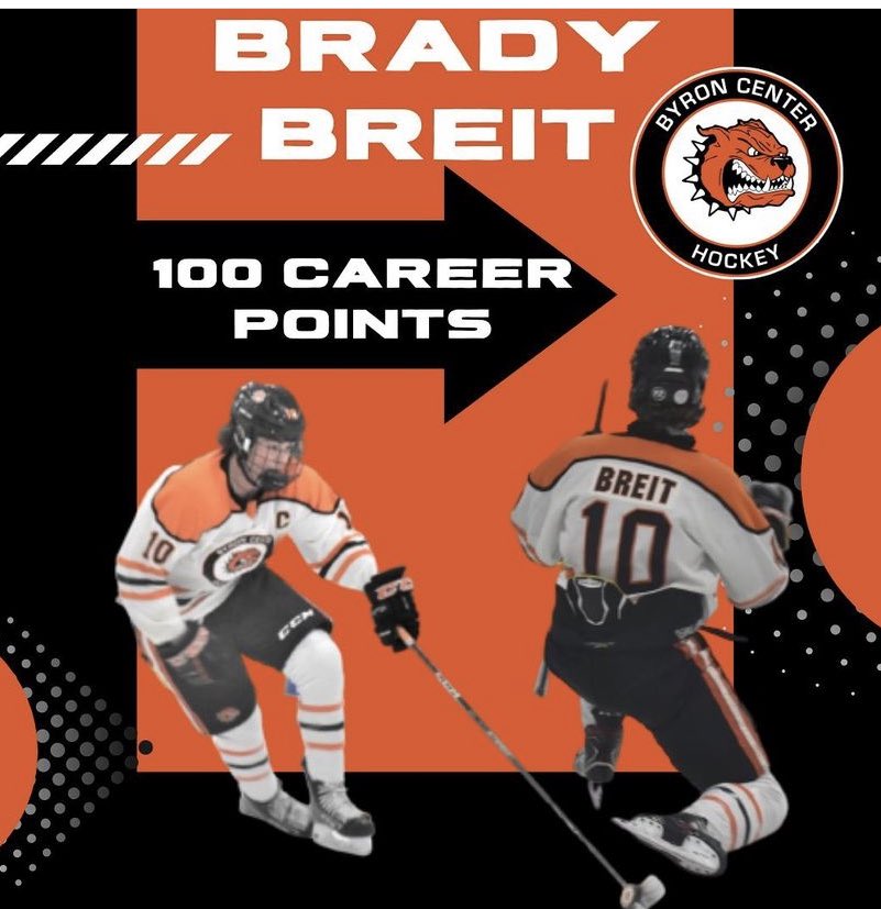 Big day for ⁦<a href="/BreitBrady/">Brady Breit</a>…not only did he pick up his 100th career point among his 2 goals and 2 assists versus Rockford, he passed Jake Froysland to become the all-time scoring leader for the Bulldogs with his 59th and 60th career goals. Congrats Brady!