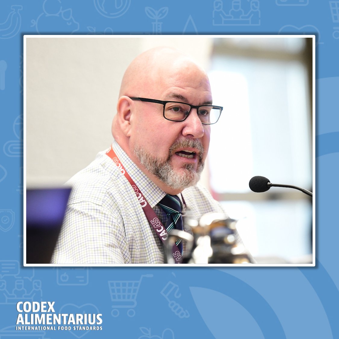 FAOWHOCodex's tweet photo. 🎙️ | As 2⃣0⃣2⃣2⃣ draws to a close, the Chairperson of the Codex Alimentarius Commission, @SteveWearne looks back on the outcome of #CodexCAC45.
➕ℹ️➡️ https://t.co/A8pWcpwxkN
#FoodSafety | #Codex https://t.co/pcHIfdDj8T