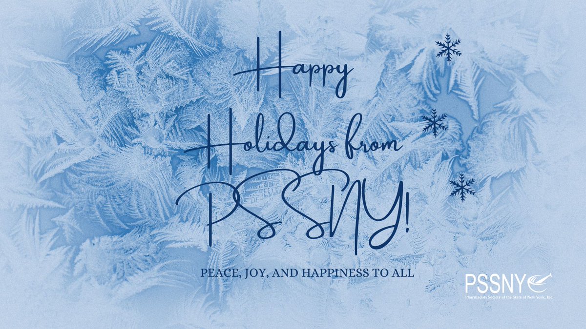 Happy Holidays from PSSNY!