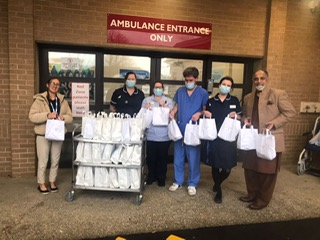 IMWS (Al Hikmah Centre) Batley has donated 400 packs of drinks and snacks for patients who have been waiting at Accident &amp; Emergency wards at Dewsbury and Pinderfield Hospitals.

The gesture, during this holiday season has been very well received.