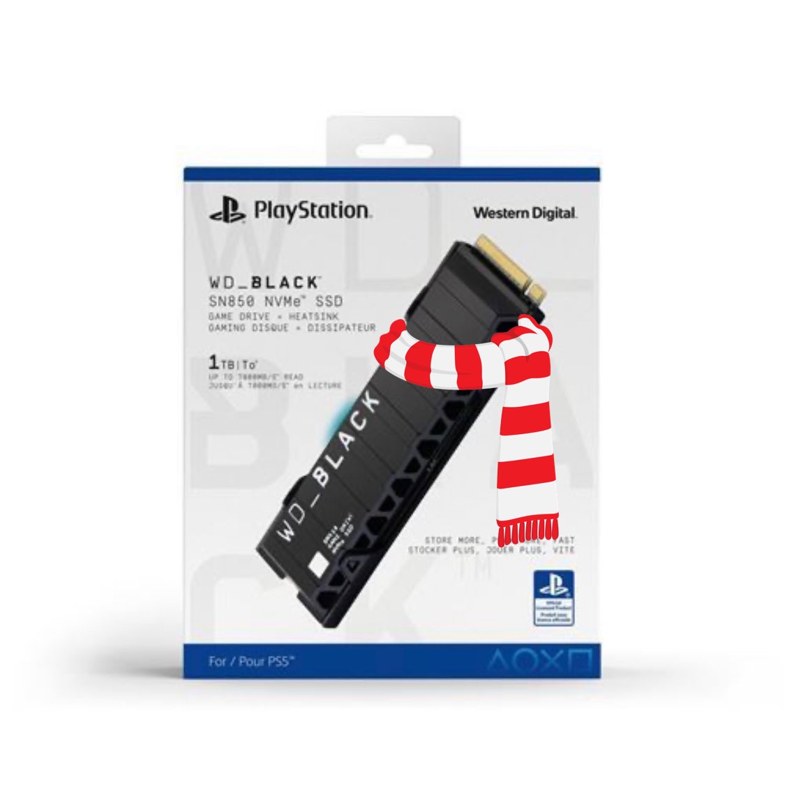 CaroleQuintaine's tweet image. #Concours 🎄
C’est bientôt Noël ! L’occasion de vous proposer de gagner un SSD WD_BLACK SN850 de 1 To pour votre #PS5 ✨

Pour participer :
-RT
-Follow @CaroleQuintaine 
-Être abonné à ma chaîne

youtu.be/s4fmuutn08M

TAS : 2/1/2023 ☃️