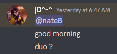 natecyu's tweet photo. my good morning texts vs urs, we are not the same. https://t.co/OJ6WxXwUrP