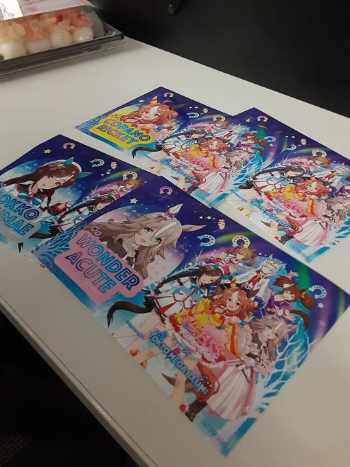 スイーツもしっかり美味しかった〜!寒すぎたけど! 