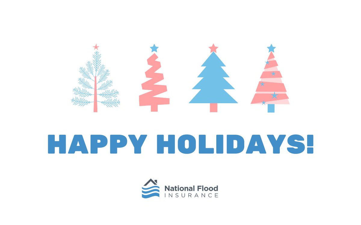 National_Flood's tweet photo. Wishing you and your loved ones a happy and safe holiday! 

#holiday #christmas #insurance #floodinsurance https://t.co/AhUdhfeIdW