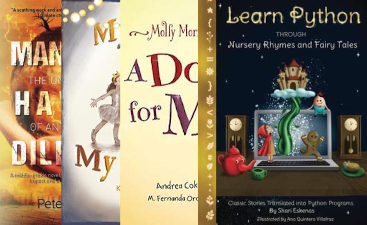 KirkusReviews's tweet photo. From nascent coders to aspiring detectives, the characters in our Best Indie Children's Books of 2022 jump off the page.
@KeeganBooks @Sundaelectronic @literatipress #BestBooks2022 #IndieBooks #IndieKidsBooks
https://t.co/HJgLbYp8Ck https://t.co/O7Xd4BXvh1