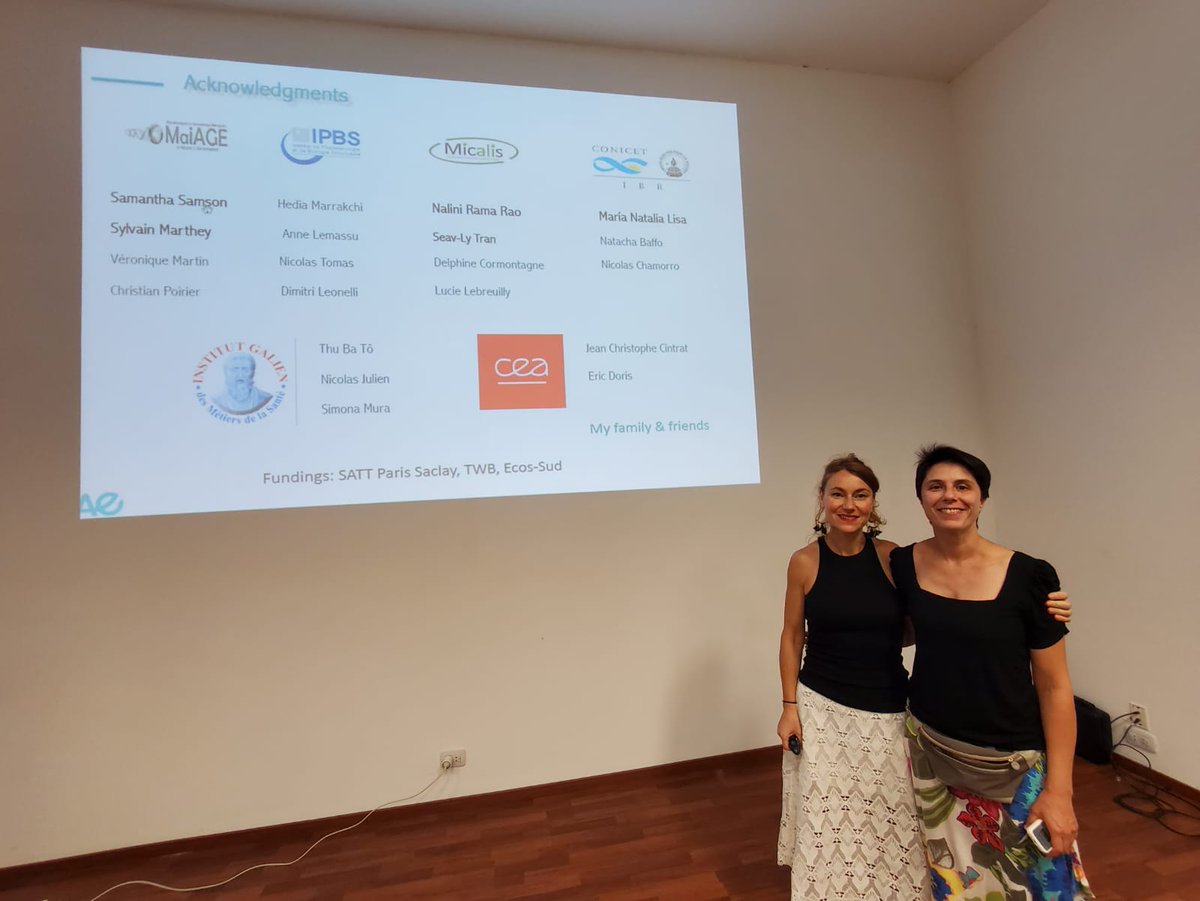 MaNataliaLisa's tweet photo. Para finalizar uno de los años más intensos ever, en la Unidad de Cristalografía de Proteínas del @IBR_CONICET recibimos a @SamanthaSamson_ y a @GwenAndre7, del @INRAE_France 💚💚💚. C'est un plaisir de collaborer avec vous, pour plus de travail en commun ! https://t.co/ENjjH6N2lZ