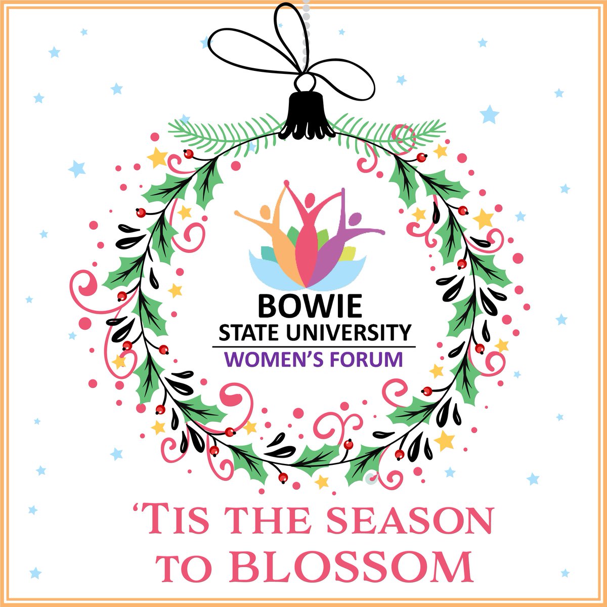 BSUWomensForum's tweet image. From the @BSUWomensForum to our @BowieState friends, family, students, and faculty- have a safe, memorable, and Merry Christmas! 🎄🎅🎁

Happy Holidays from the @BSUWomensForum!

#MerryChristmas #HappyHolidays #Blossom
