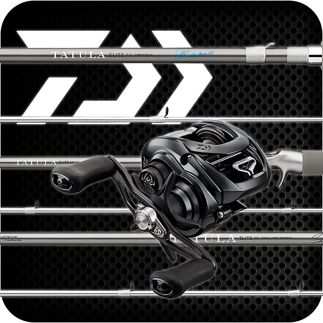 DaiwaUSA's tweet image. Our Grand Prize Freshwater day is here! One winner will receive FIVE brand new Tatula SVs and FIVE new Tatula Elite Rods! 
To win- 
1.Like @DaiwaUSA
2.Tag a buddy in the comments
3.Retweet
Good luck!
#DaiwaUSA