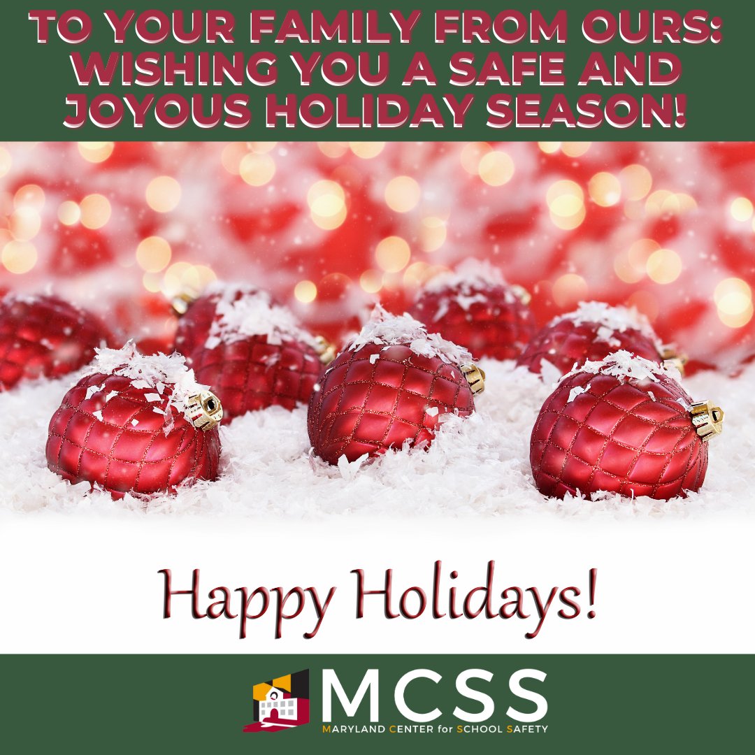 safeschoolsmd's tweet photo. MCSS wishes everyone peace and joy during this celebration of light. 
@safeschoolsmd #schoolsafety  #MDteacher  #MDstudent https://t.co/thtiOtbBfR