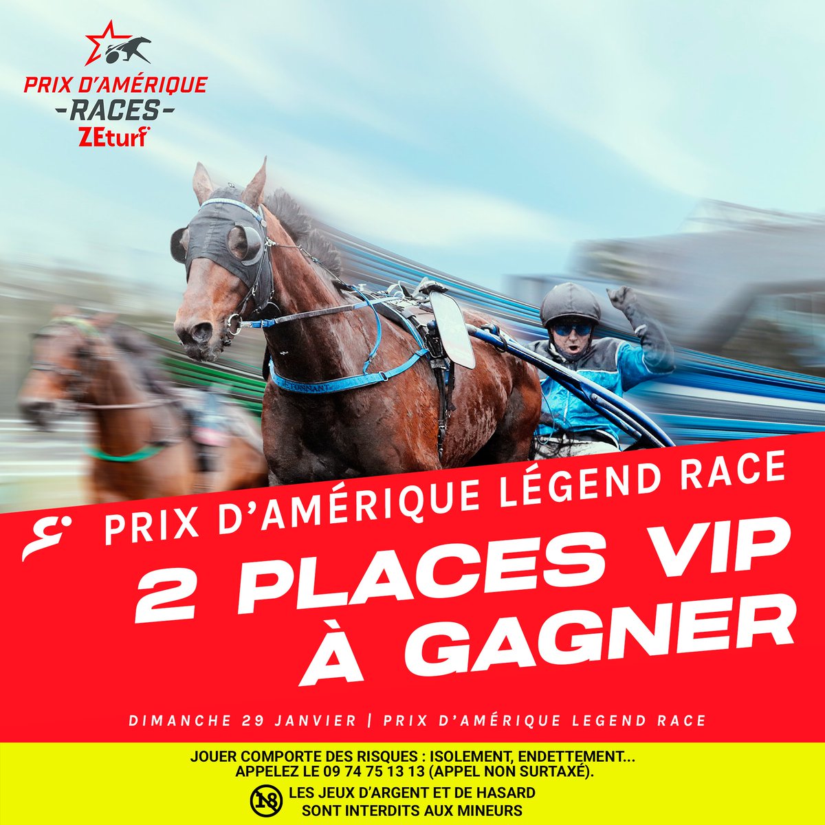 ZEturfFr's tweet image. 🎄 𝐂'𝐞𝐬𝐭 𝐍𝐨𝐞̈𝐥, alors nous aussi on a envie de vous faire un cadeau !

🎁 On vous offre 2 places VIP pour assister à la Légend Race du 29 janvier !

🔁 RT + Follow @ZEturfFr + mentionnez la personne avec qui vous voulez y aller pour participer !

⏳ TAS le 28 décembre