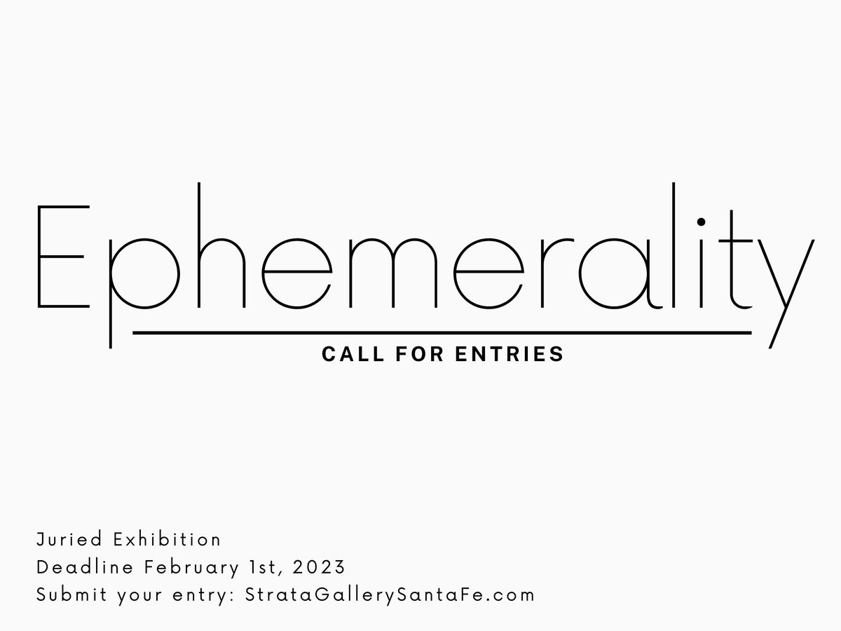 FRAGMENTS, JURIED EXHIBITION
Deadline to apply: Feb 1

Strata Gallery is currently accepting submissions for Fragments, a juried exhibition. Follow the link in our bio to apply.

#asuschoolofart #asu #schoolofart #arizonastateuniversity #herbergerinstitutefordesignandthearts