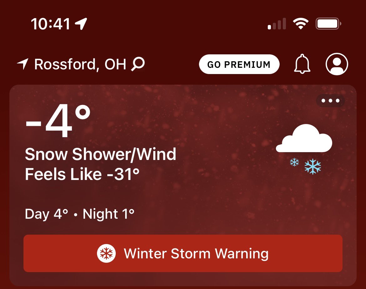FireandBrimm's tweet photo. How’s Your Day Going?
#WinterStormElliott #Winter
#Cold #BlizzardWarning
#FreakingCold https://t.co/LYDHEgjSAt